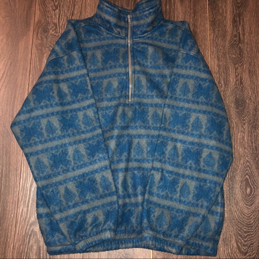 BIKE fleece half zip